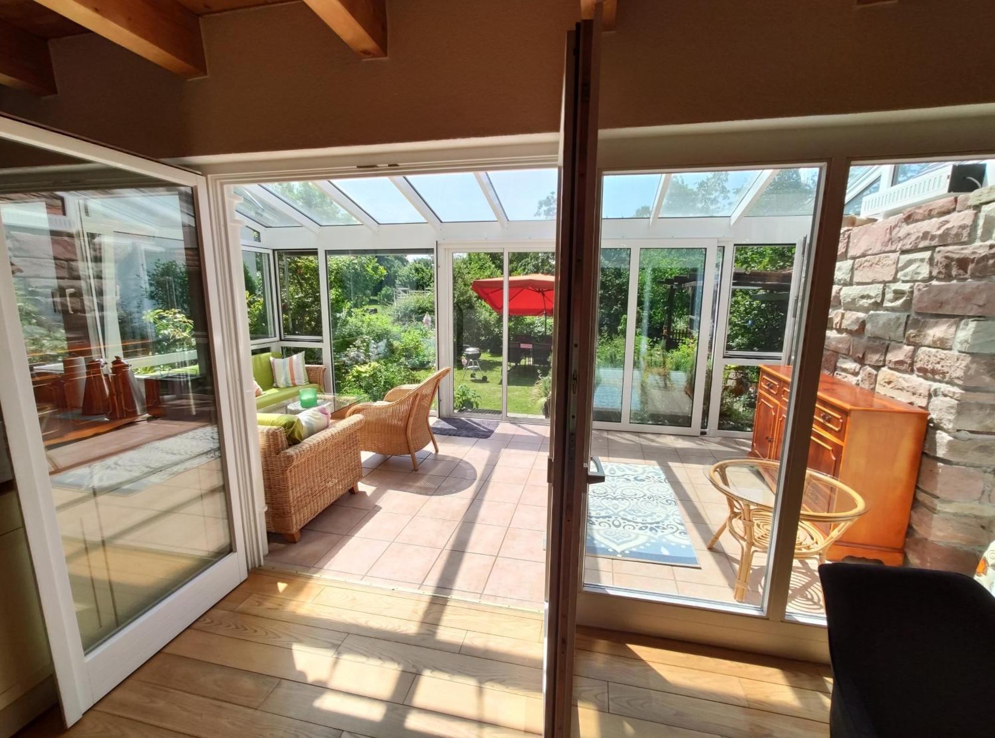 Ferienhaus Feder Lichtenau  ภายนอก รูปภาพ